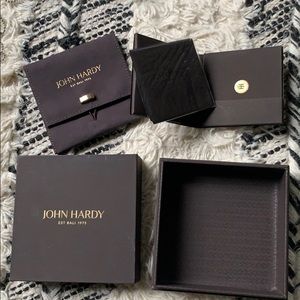 John Hardy Box with the bag and booklet